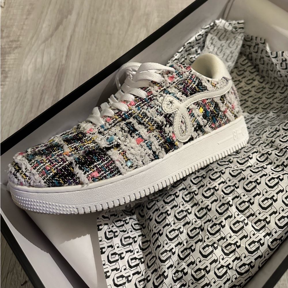 John Geiger Tweed Shoes Size 7